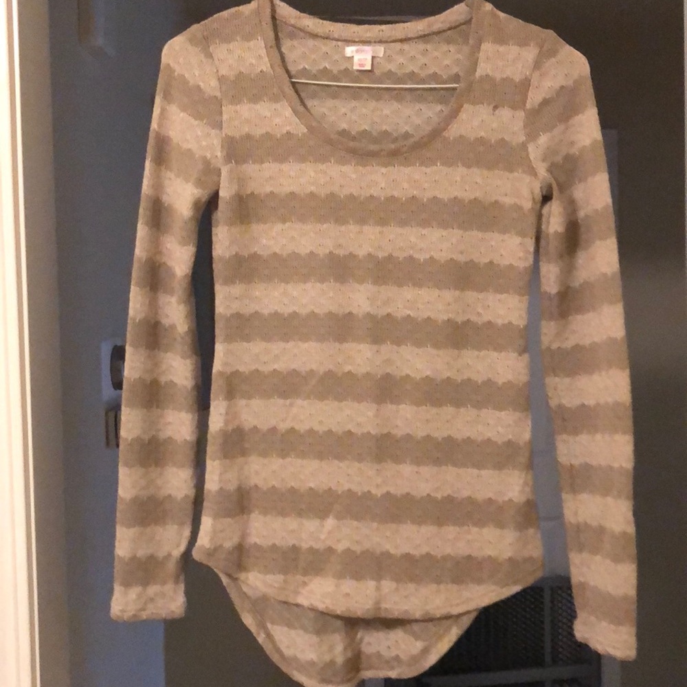 Beige Xhilaration sweater, XS